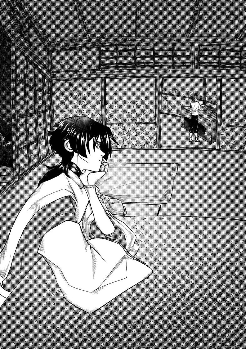 Genshin Impact fanzine illustration, January 2025