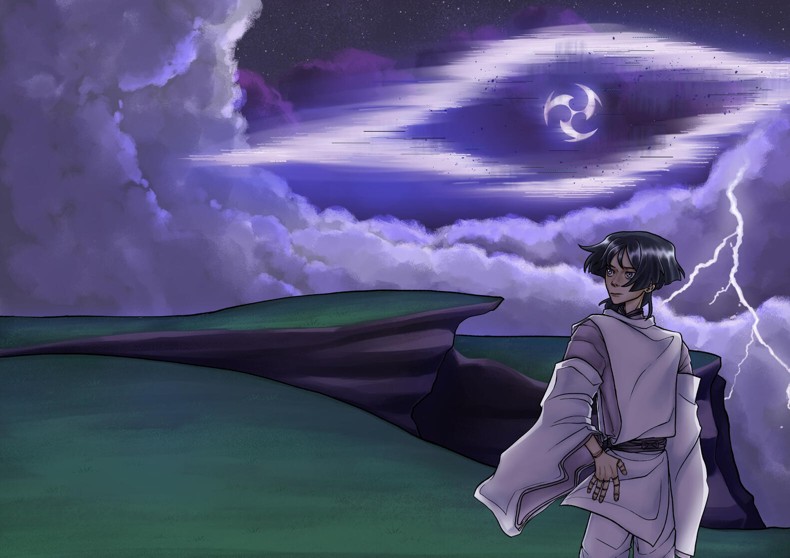 Genshin Impact fanzine cover, January 2025